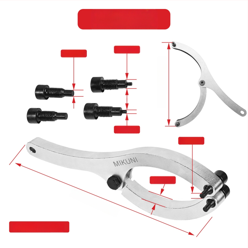 Mikuni Teški ključ za uljnu brtvu za bager – demontaža cilindra ramena i popravak piston uz zamjenjivi pin – 45# čelik