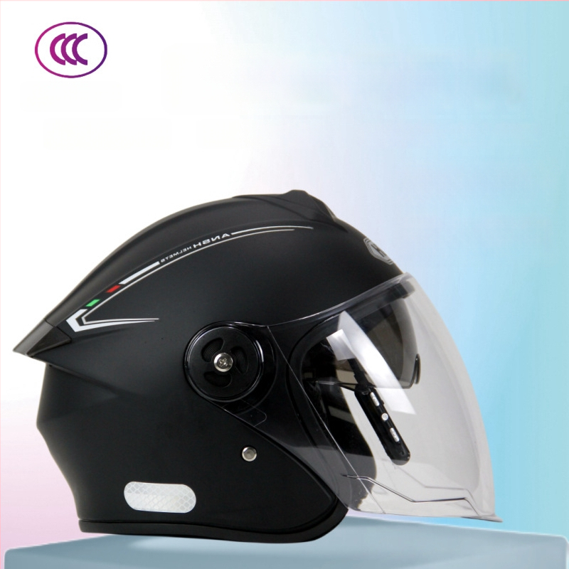 3/4 šalmas elektrinėms transporto priemonėms su įmontuota Bluetooth ausine, universalus, ABS, visoms sezonoms