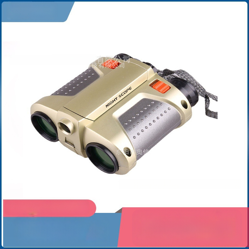 Obest JYW-1226 Vaikų naktinio matymo binokliai su apšvietimu, 4x30, žaislinis teleskopas