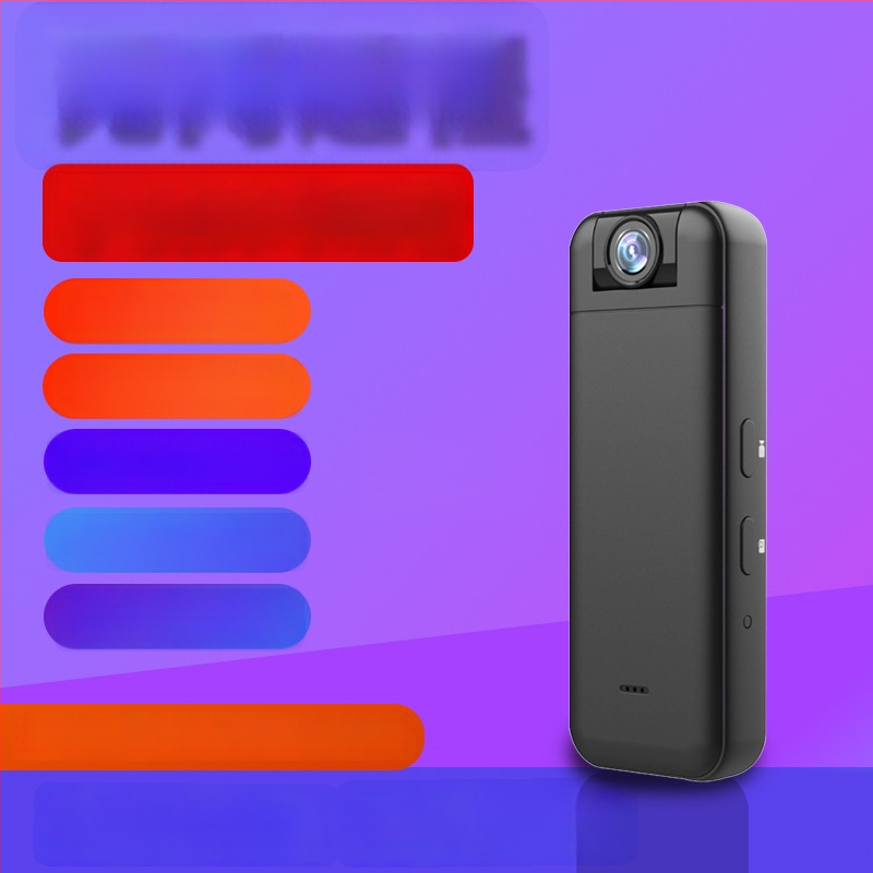 Полицейска камера за тяло, 1080p, широкоъгълна, нощно виждане, MicroSD карта, 8 часа работа