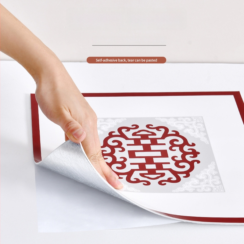 Lubų lipnus sienų lipdukas, XPE putos, atsparus nešvarumams, dryžuotas raštas, atsparus vandeniui, komplektas daugiau nei 5 vienetai