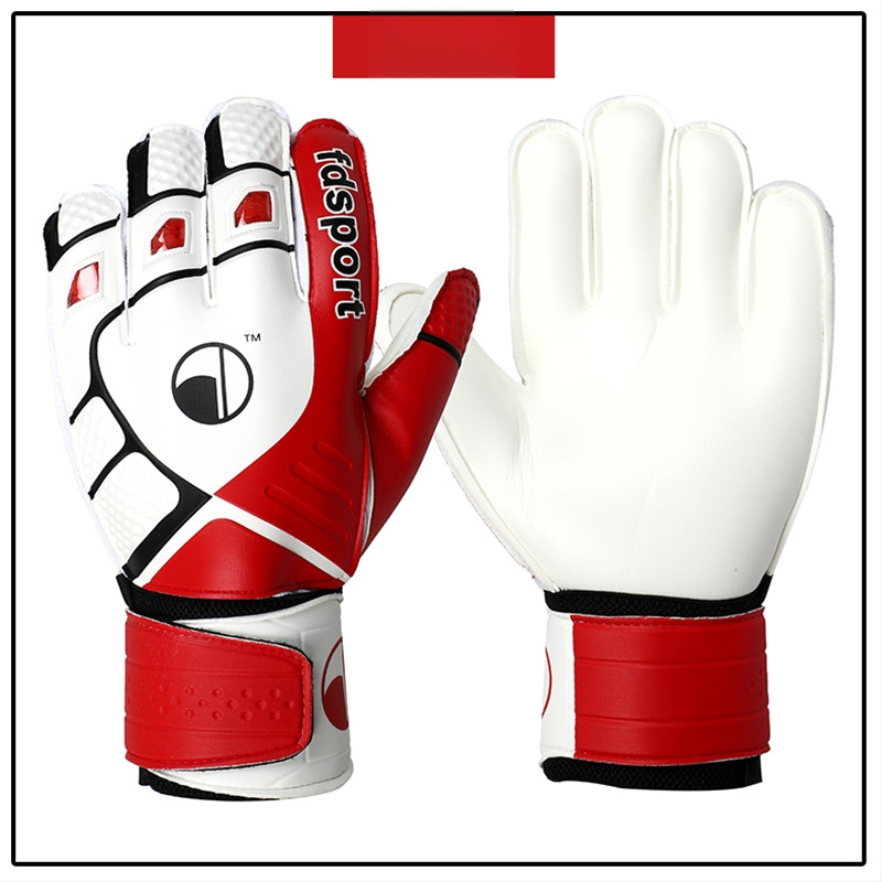 Bērnu futbola vārtsarga cimdi, latekss, elpojoši, neslīdoši, izturīgi – FDsport