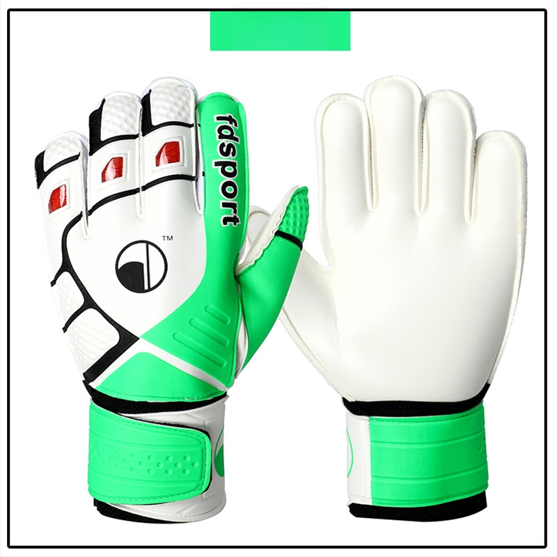 Bērnu futbola vārtsarga cimdi, latekss, elpojoši, neslīdoši, izturīgi – FDsport