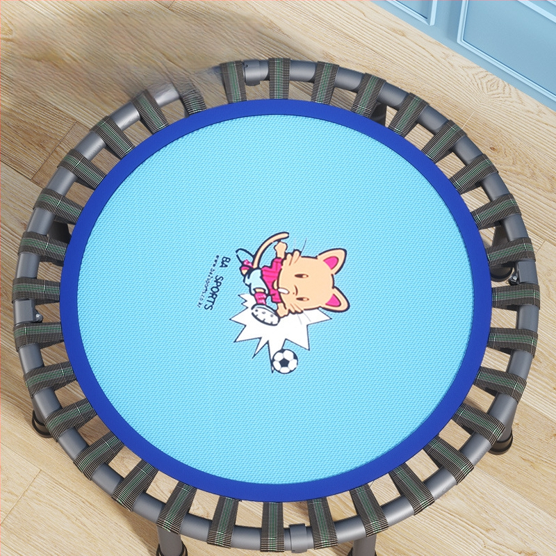 Amex iekšējais bērnu tramps ar drošības tīklu – tērauda cauruļu konstrukcija, pielāgošana pieejama, mājas fitnesam