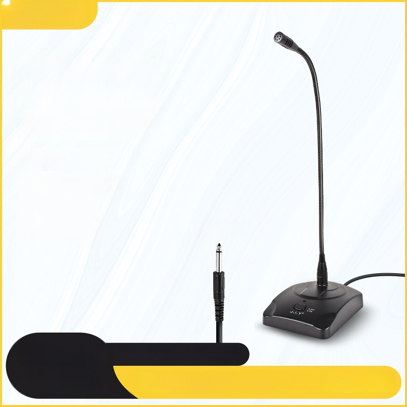 SF-38 juhtmega konverentsimikrofon 6,35 mm liidesega, laua mikrofon painduva kaelaga, esitlusteks ja koosolekuteks, 20 Hz–20 kHz, SNR ≥75 dB