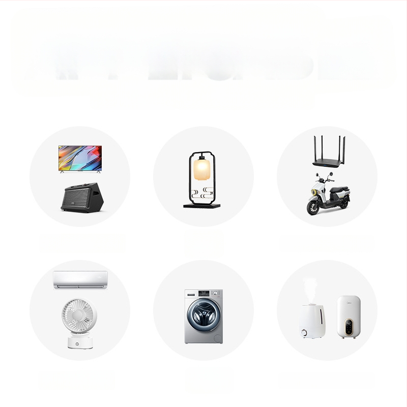 Pucai belaidė nuotolinio valdymo kištadinė lizda, 220V, 10A, 2500W, su apsaugos funkcija