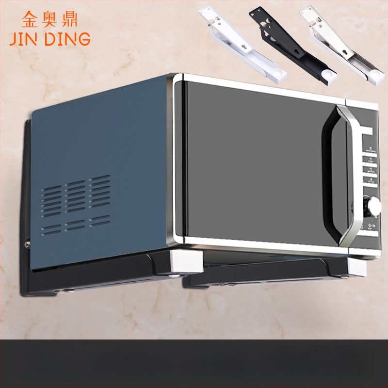 Nerūdijančio plieno sieninis ištraukiamas sulankstomas mikro bangų krosnelės laikiklis, nordinio stiliaus, modelis 2025.1.18