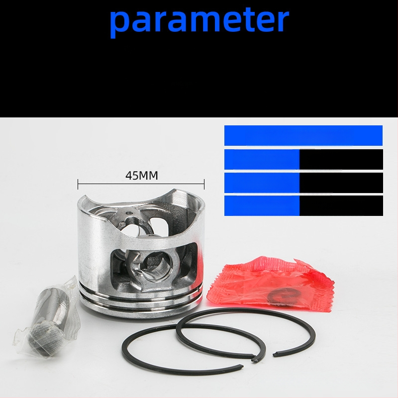 Kyushu garden benzininio grandininio pjūklo cilindrų rinkinys (52/58) – stūmoklio žiedas, cilindras, cilindro blokas, surinkimas, priedai