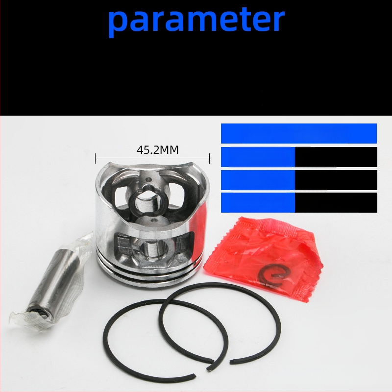 Kyushu garden benzininio grandininio pjūklo cilindrų rinkinys (52/58) – stūmoklio žiedas, cilindras, cilindro blokas, surinkimas, priedai