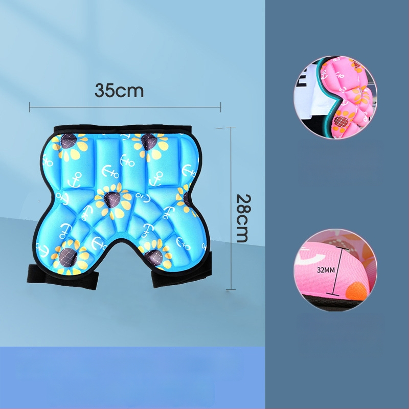 Protecții pentru șolduri la patinaj pentru copii – material burete, model tb-0828, protecție încheietură