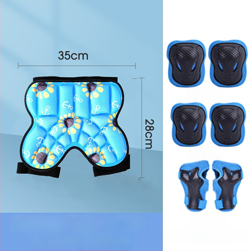 Protecții pentru șolduri la patinaj pentru copii – material burete, model tb-0828, protecție încheietură