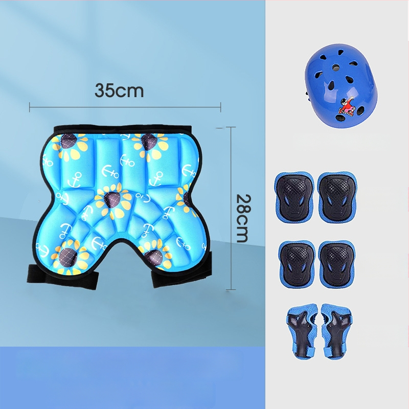 Protecții pentru șolduri la patinaj pentru copii – material burete, model tb-0828, protecție încheietură