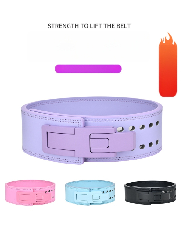 Talje kaitse vöö fitnessi jaoks svirtsu mehhanismiga — mikrokiudmaterjal, täiskasvanud, sobib sportlike treeningutele