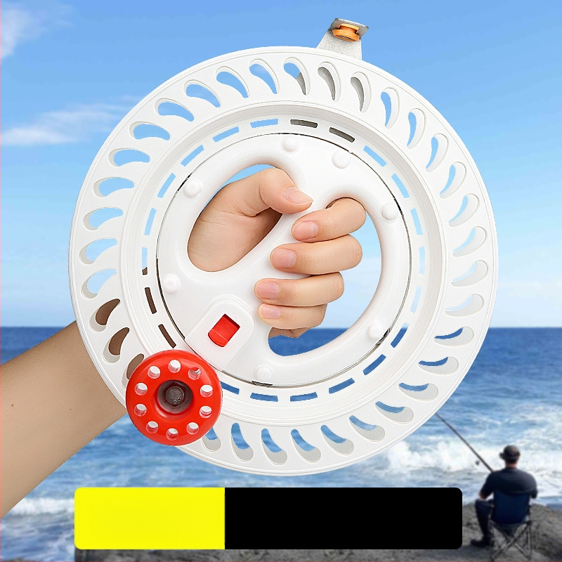 Jūrinė žvejybos ritė - plastinis korpusas, plastinis rėmas, mechaninis gaminimas, Xiaoyao Jin prekės ženklas, Specifikacija 500