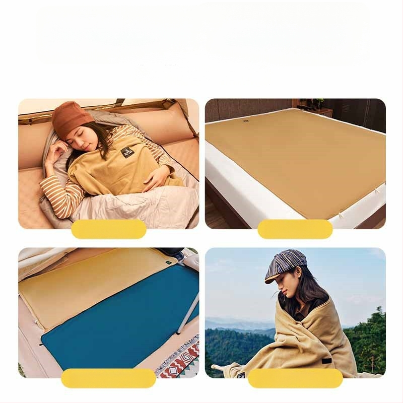 Voko formos miego maišelis, 100% poliesterio audinys ir pamušalas, svoris 500 g, suaugusiems, tinkamas naudai viešbučiuose, stovyklavietėse, gyvenamajame kambaryje ir biuruose.