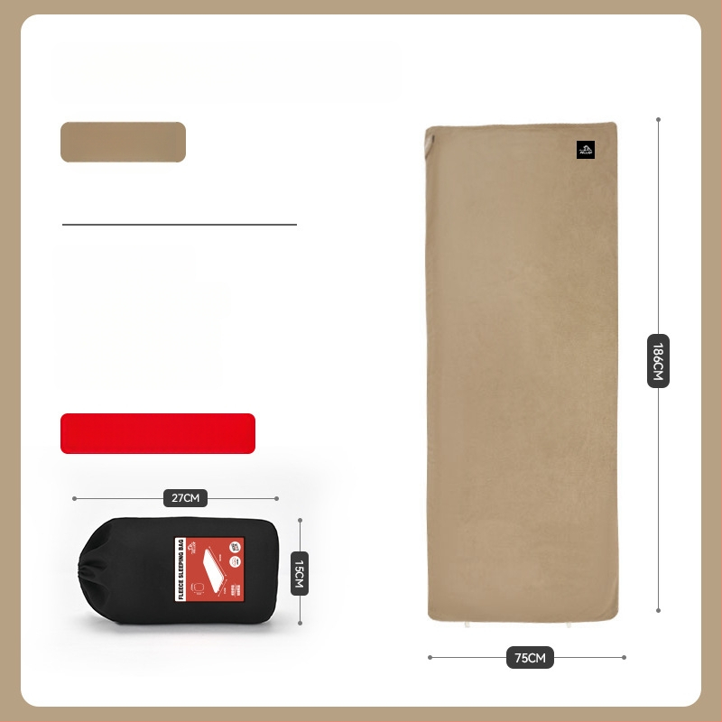 Voko formos miego maišelis, 100% poliesterio audinys ir pamušalas, svoris 500 g, suaugusiems, tinkamas naudai viešbučiuose, stovyklavietėse, gyvenamajame kambaryje ir biuruose.