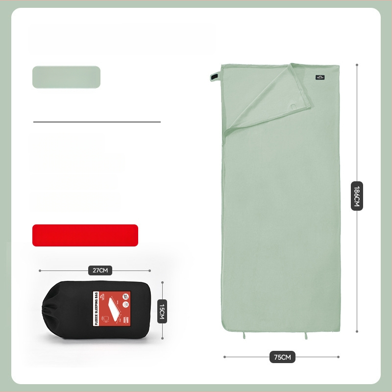 Voko formos miego maišelis, 100% poliesterio audinys ir pamušalas, svoris 500 g, suaugusiems, tinkamas naudai viešbučiuose, stovyklavietėse, gyvenamajame kambaryje ir biuruose.