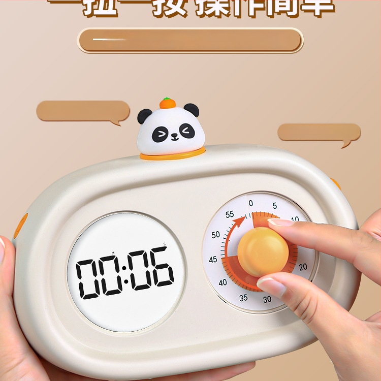 Stalo laikrodis studentams ir vaikams, tylus mechaninis judėjimas, LED ekranas, išorinis maitinimo šaltinis, kalento stiklo ciferblatas