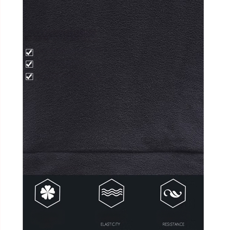 Férfi kapucnis, cipzáros polár pulóver, 96% poliészter, fleece belső réteg, laza szabás, oldalsó zsebek