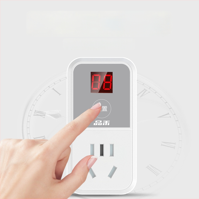 Pinhe Išmanioji kištukinė lizda su laikmačiu, CCC sertifikatas ir apsauga nuo perkrovos įkrovimui elektromobiliui ir išmaniesiems telefonams