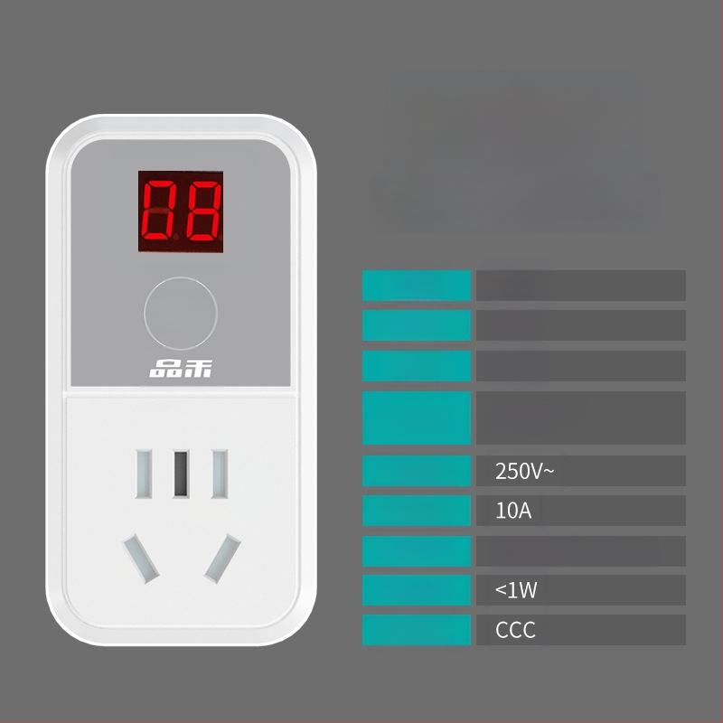 Pinhe Išmanioji kištukinė lizda su laikmačiu, CCC sertifikatas ir apsauga nuo perkrovos įkrovimui elektromobiliui ir išmaniesiems telefonams