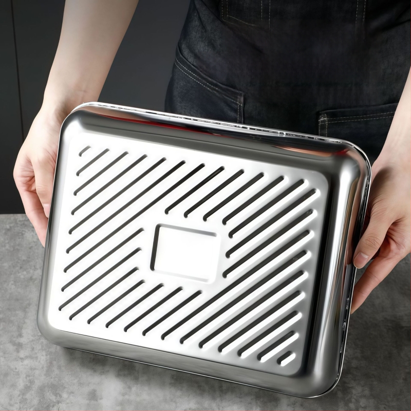 Nerūdijančio plieno koldūnų skarda – kinų stiliaus, maisto saugojimo talpa, logotipo spausdinimas pagal užsakymą, pritaikytas apdorojimas