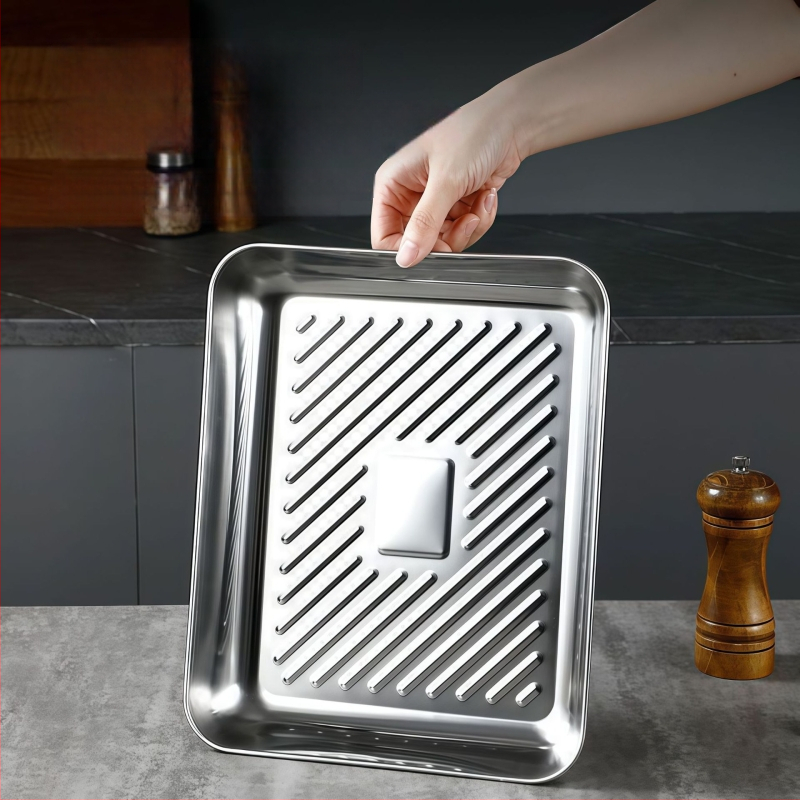 Nerūdijančio plieno koldūnų skarda – kinų stiliaus, maisto saugojimo talpa, logotipo spausdinimas pagal užsakymą, pritaikytas apdorojimas