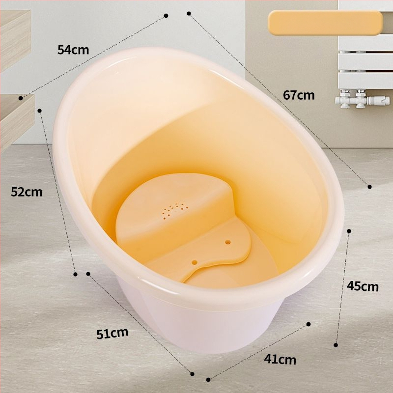 Καθιστή Μπανιέρα για Μωρά και Παιδιά – Πλαστική Παιδική Μπανιέρα, Ολόσωμη, Strength Factory