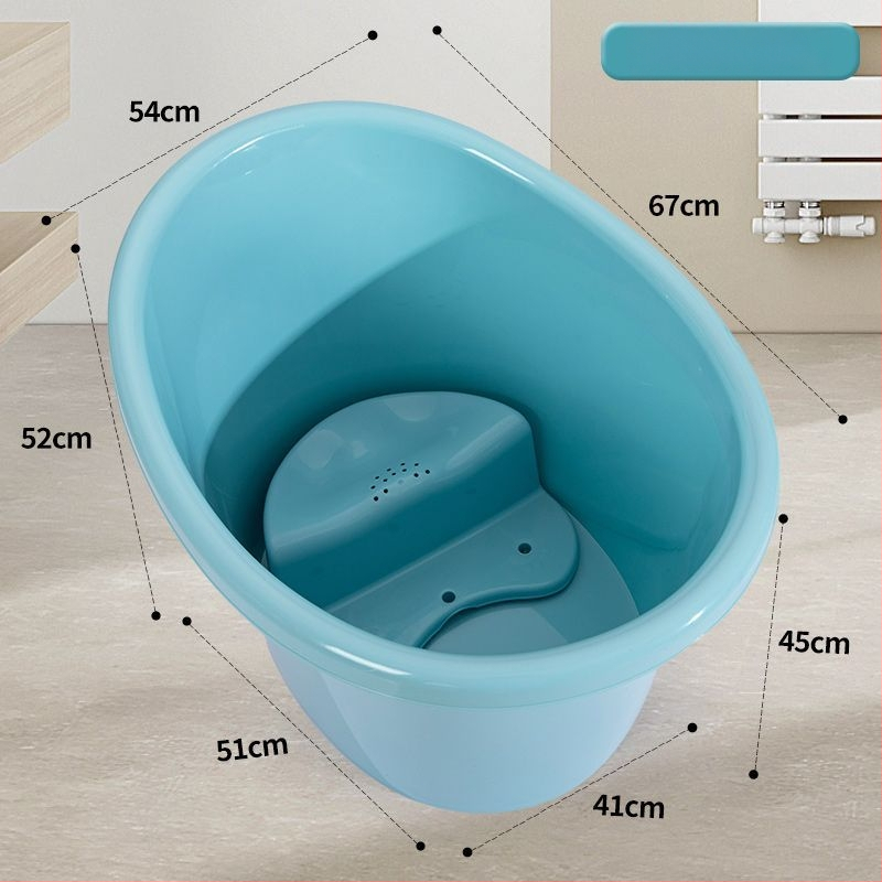 Καθιστή Μπανιέρα για Μωρά και Παιδιά – Πλαστική Παιδική Μπανιέρα, Ολόσωμη, Strength Factory