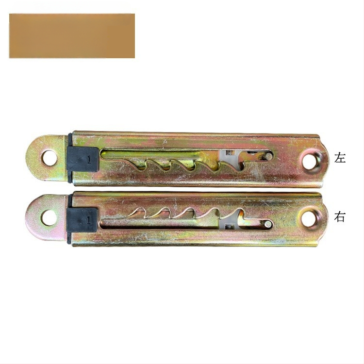 Teleszkópos magasságállító húzórúd orvosi ágyakhoz és rajztáblákhoz, vasból, sajtolással és elektroplattolással