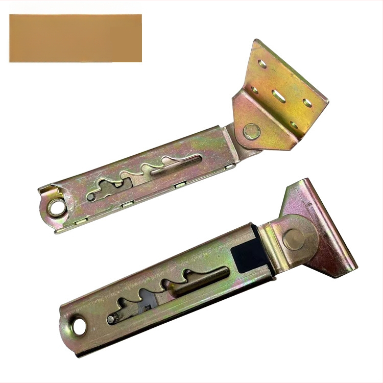 Teleszkópos magasságállító húzórúd orvosi ágyakhoz és rajztáblákhoz, vasból, sajtolással és elektroplattolással