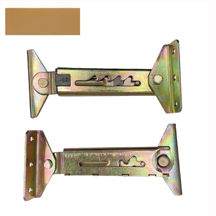 Teleszkópos magasságállító húzórúd orvosi ágyakhoz és rajztáblákhoz, vasból, sajtolással és elektroplattolással