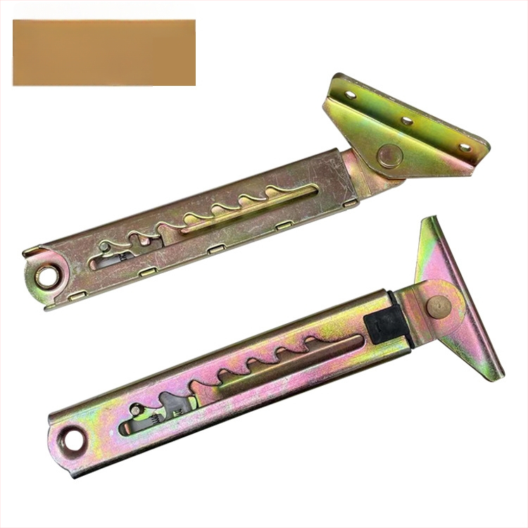 Teleszkópos magasságállító húzórúd orvosi ágyakhoz és rajztáblákhoz, vasból, sajtolással és elektroplattolással