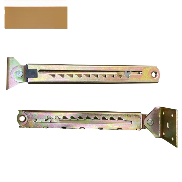 Teleszkópos magasságállító húzórúd orvosi ágyakhoz és rajztáblákhoz, vasból, sajtolással és elektroplattolással