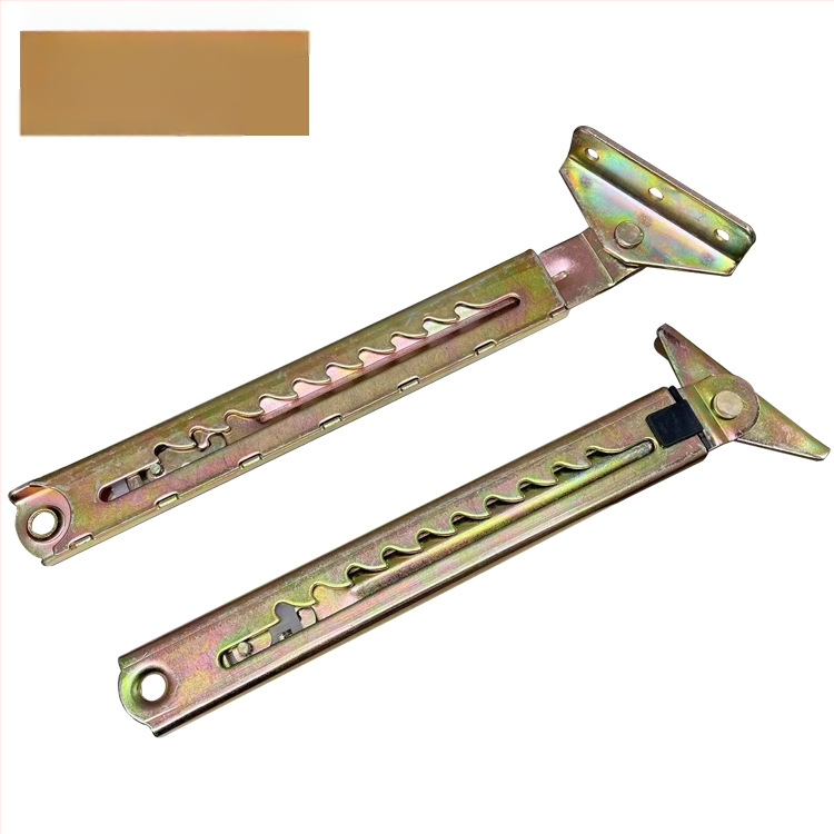 Teleszkópos magasságállító húzórúd orvosi ágyakhoz és rajztáblákhoz, vasból, sajtolással és elektroplattolással