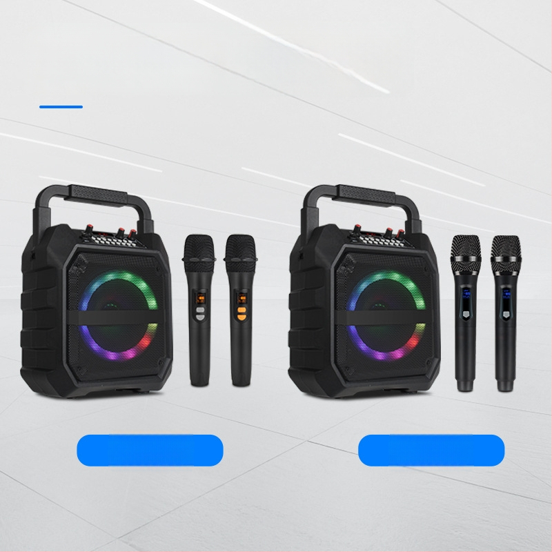 Bluetooth skaļrunis karaokei, pārnēsājams, 20–30W jauda, 2 kanāli, 100Hz–20kHz frekvenču diapazons, 6 stundu atskaņošana, Bluetooth 5.0