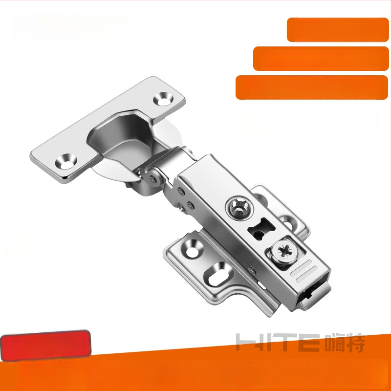 HITE szekrényajtó pánt, rozsdamentes acél, hidraulikus csillapítás, eltávolítható