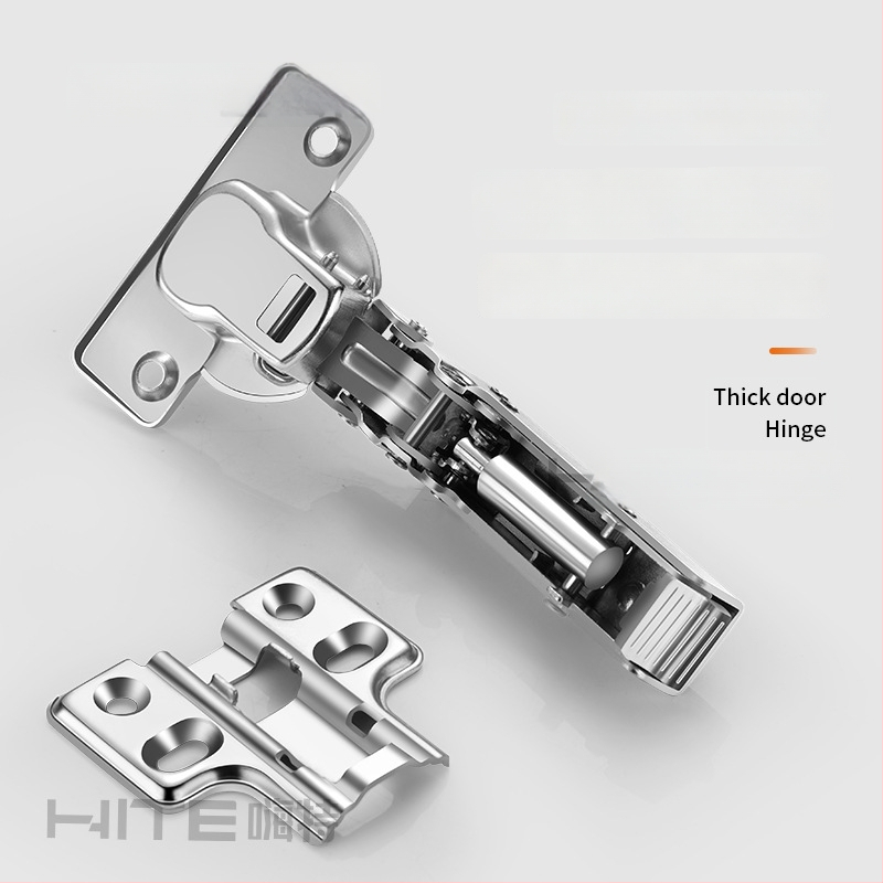 HITE szekrényajtó pánt, rozsdamentes acél, hidraulikus csillapítás, eltávolítható