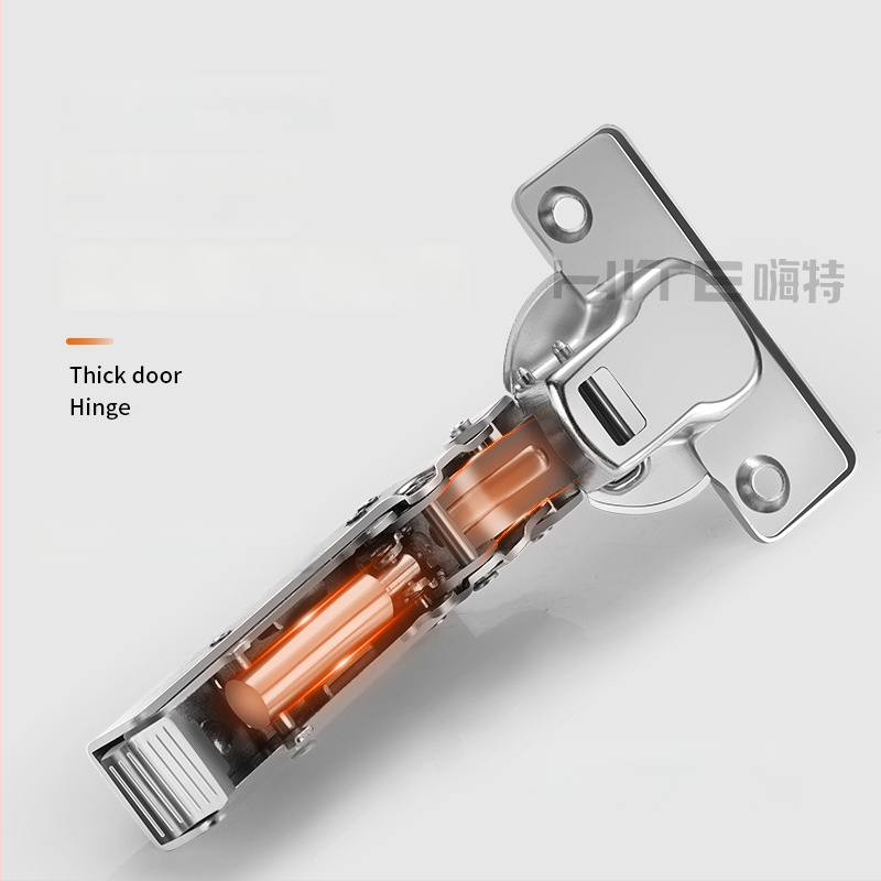 HITE szekrényajtó pánt, rozsdamentes acél, hidraulikus csillapítás, eltávolítható