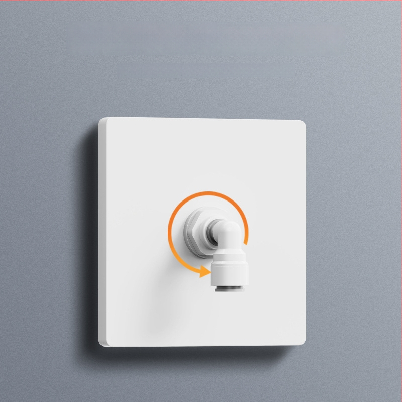 Stāva PE ūdens cauruļu panelis ūdens attīrītājam, tips 86, divvirzienu savienojums, iemontēts apakšējais korpusa vāks; Zīmols: International Electrician