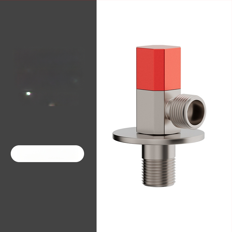 Roostevabast terasest nurga ventiil, sisseehitatud paigaldus, tööpinge 1,0 MPa, 1/2-tollised ühendused, universaalne külm- ja kuumale veele