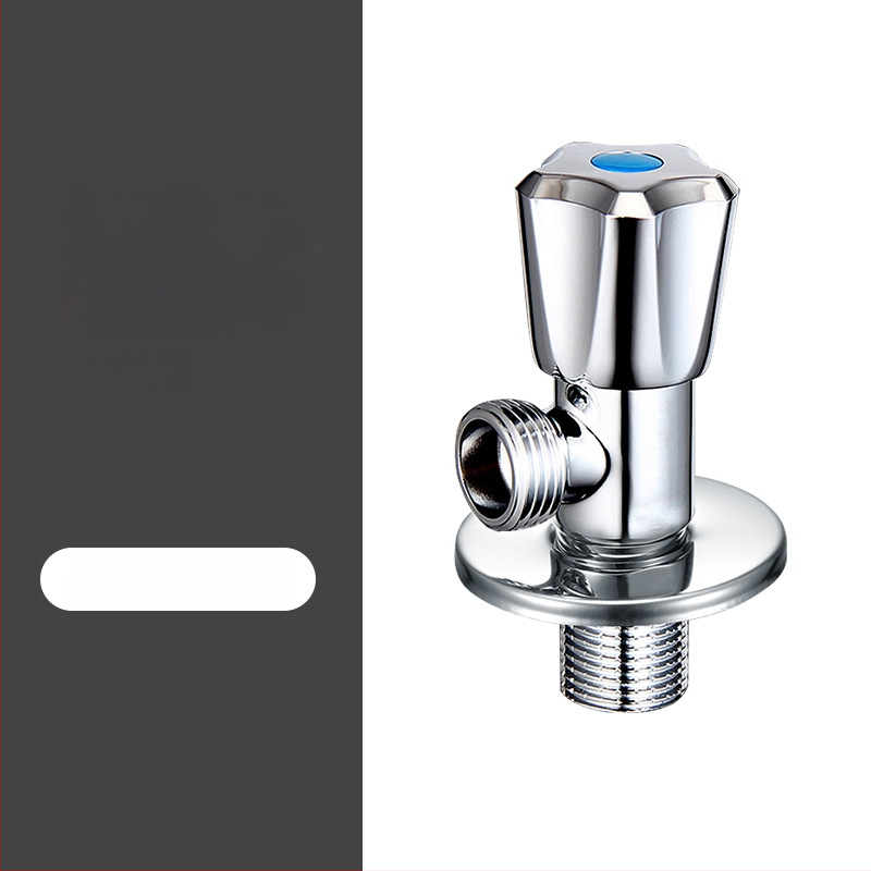 Roostevabast terasest nurga ventiil, sisseehitatud paigaldus, tööpinge 1,0 MPa, 1/2-tollised ühendused, universaalne külm- ja kuumale veele