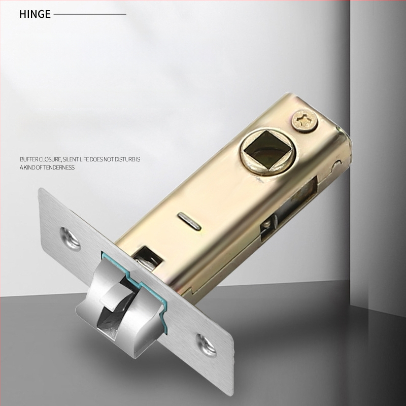 Duru užraktas rankena – modelis Narrow side door lock, medžiaga: aliuminis ir geležis, tipas: rankinė užraktas, taikymas: tualetas, stilius: šiuolaikinis minimalistinis