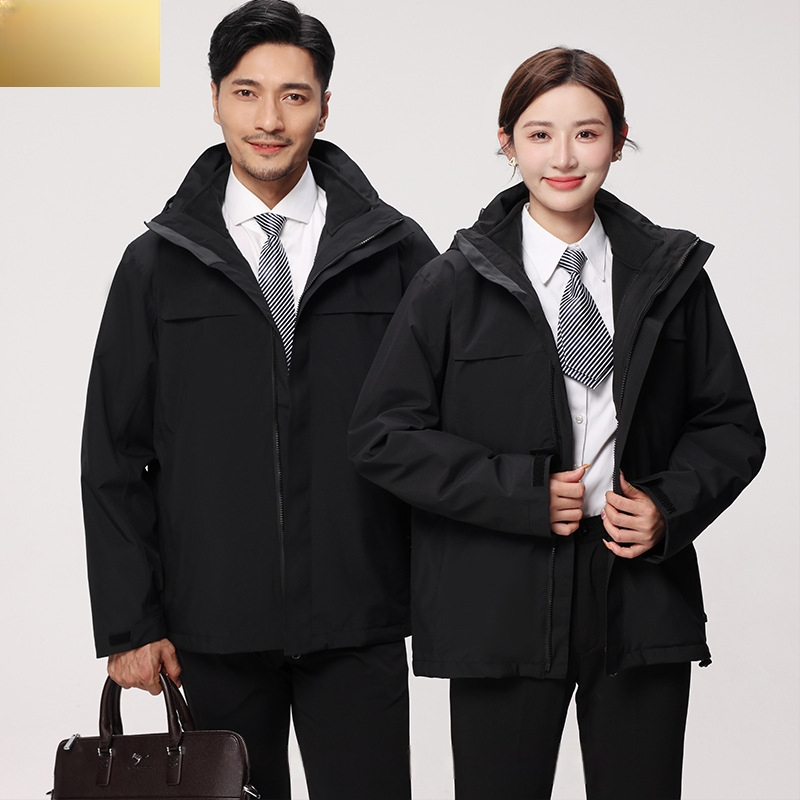 Išorinis drabužis: 3-1 žiemos vandeniui atspari striukė su fliso įdėklu ir gobtuvu, unisex (žiema, vandeniui atsparus, fliso įdėklas, gobtuvas)