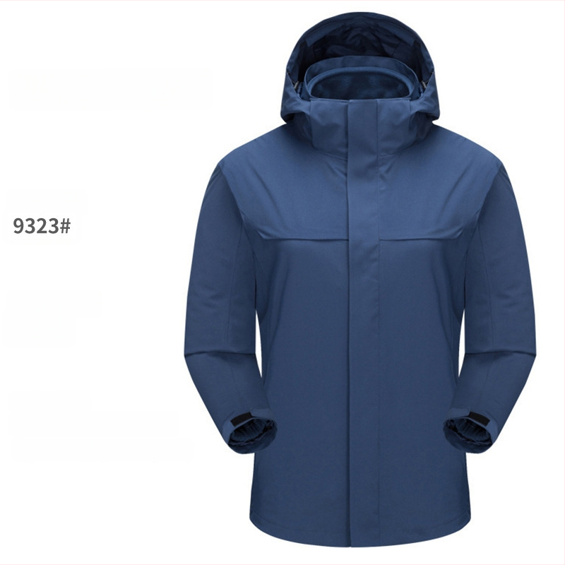 Išorinis drabužis: 3-1 žiemos vandeniui atspari striukė su fliso įdėklu ir gobtuvu, unisex (žiema, vandeniui atsparus, fliso įdėklas, gobtuvas)