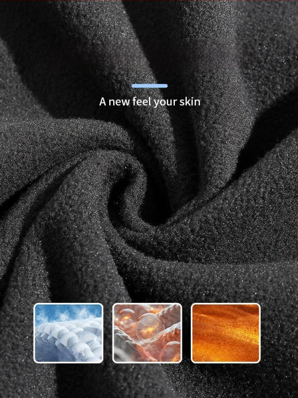 Fleece džemperio kardiganas be gobtuvo, vidinė fliso apdaila, tinkamas žiemai ir rudeniui