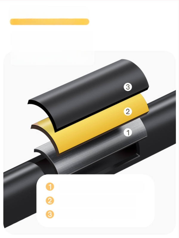 Vaikų žygio lazda, aliuminio lydinys, 170 g, 3 dalys, išorinis užrakto mechanizmas, tiesi rankena