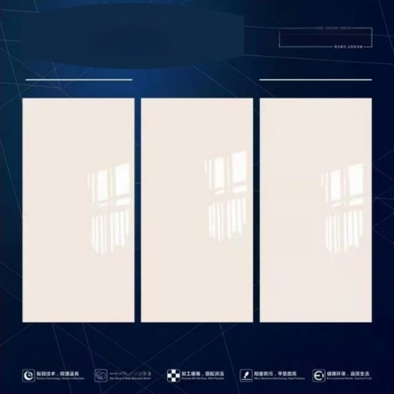 Sienų plytelės, blizgi paviršius, švelnus šviesos efektas, vonios kambariui, vandens įsigeriamumas ≤0.5%