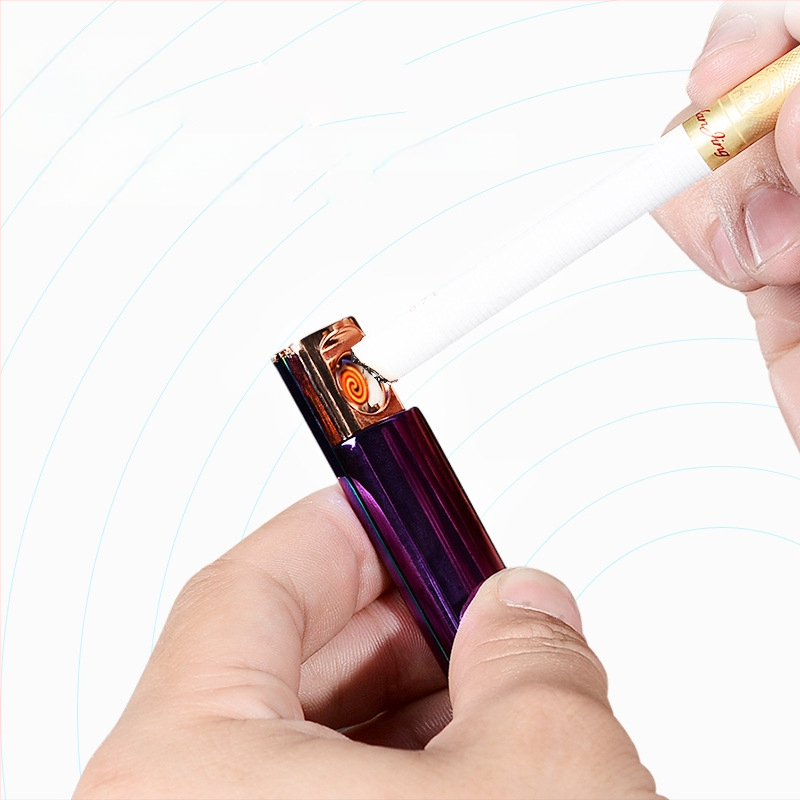 ZOBO USB uzlādes metāla zapālētājs – pretvēja, universālā dāvana, mūsdienīgs minimālisks dizains