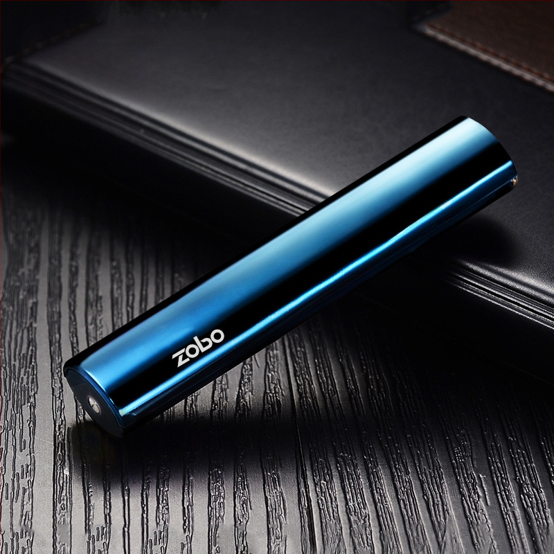 ZOBO USB uzlādes metāla zapālētājs – pretvēja, universālā dāvana, mūsdienīgs minimālisks dizains